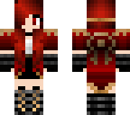 red girl guard