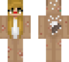 reindeer girl with blonde hair