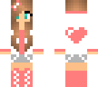 rose heart girl