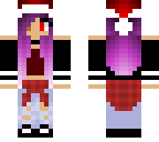 santa hat purple demon 