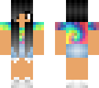 tie dye girl