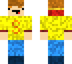 yellow hoodie