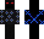 black and blue ninja
