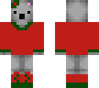 christmas koala girl
