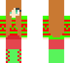 cool christmas girl