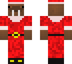 cute santa walrus