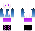 cute white haired girl
