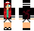 red dragon hoodie girl