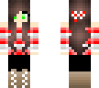 winter candycane girl