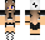 black or white