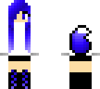 blue fox girl