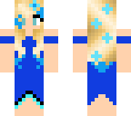 blue girl