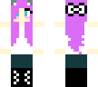 cat girl with bow