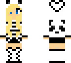cute panda girl
