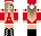 cute santa girl
