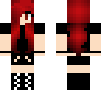 emo girl red hair