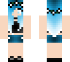emo ombre blue