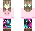 pastel-grunge girl with galaxy tights