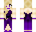 purple dress