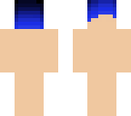 blue beautiful hair base