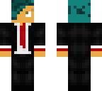 blue hair dude with suit