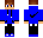 blue nike boy