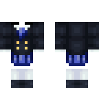 blue school uniform