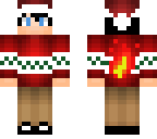 christmas with fire