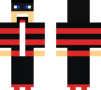 cool red and black skin