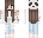 panda flower girl