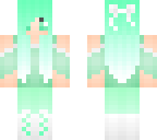 pastel mint skin