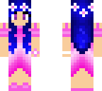 pink blue girl