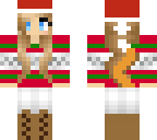 added santa hat