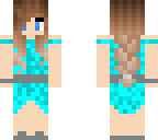 blue dress