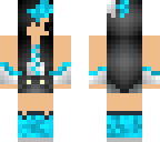 blue kawaii chibi
