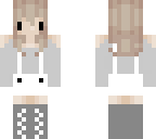 cute chibi winter girl