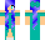 indigo haired girl