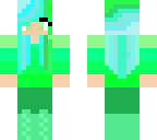 mint neon girl