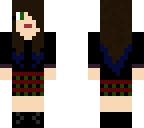 plaid skirt