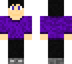 boy in purple shirt