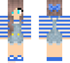 girl with overalls