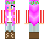 pink hair christmas pandasxo
