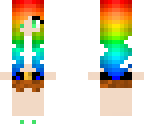 rainbow girl