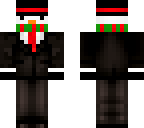 suited snowman