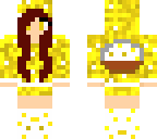 yellow cupcake girl