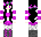 christmas purple girl