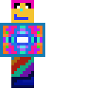 crazy rainbow man