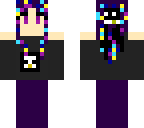 galaxy penguin girl