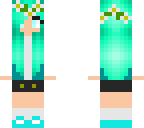 kawaii blue girl