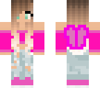 pink winged girl